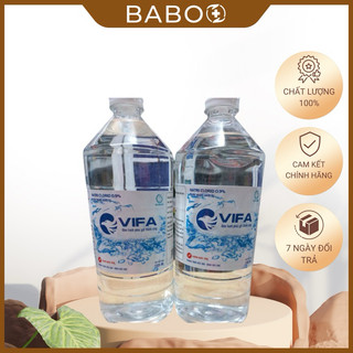 Nước muối sinh lý Vifa 500ml - dùng để vệ sinh mũi, miệng