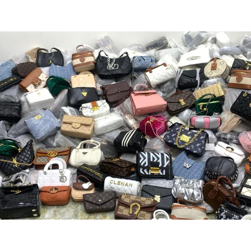 Túi xách nữ mini túi đeo chéo mini D thời trang nhỏ xinh phù hợp đi chơi