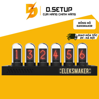 Đồng hồ Eleksmaker IPS Colorful LED Tube APP ( CHÍNH HÃNG ) - Đồng hồ màn hình led ống để bàn elekstube ips