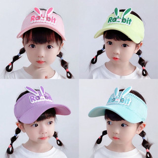 Mũ trẻ em bé gái, mũ nửa đầu bé gái tai thỏ dễ thương