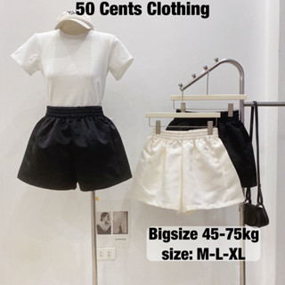 Quần Sooc Taca Ống Rộng Có Bigsize 45-75kg Basic Dễ Phối Đồ (50 Cents Clothing) #49