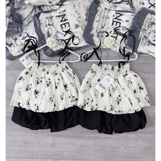 Set bộ 2 dây hoa đen quần bồng bé gái