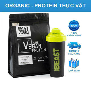 Sữa Tăng Cơ Thực Vật Vegan Protein Body Gold - Tặng Bình Lắc