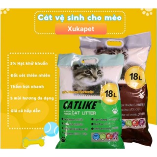 Cát vệ sinh Lna cao cấp dành cho mèo dung tích 18L