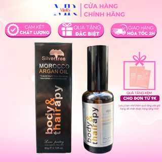 Tinh Dầu Dưỡng Tóc Morocco Argan Oil-BODY 80ml, Làm Mềm, Dễ Dàng Tạo Kiểu, Phục Hồi Tóc Hư | HAIRSHOP MINRY