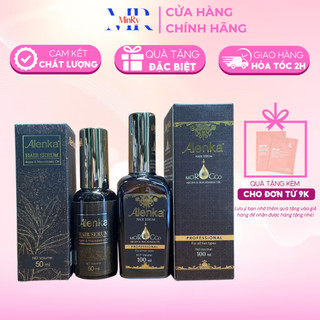 Tinh dầu Alenka dưỡng tóc, giữ nếp tóc uốn Hair Serum 100ml, cao cấp chính hãng dưỡng tóc cực mềm mượt | HAIIRSHOP MINRY
