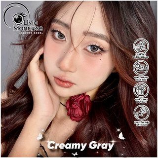 Creamy Gray ( Có tặng khay đựng lens )