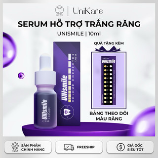 Serum Trắng Răng Unismile, Hỗ Trợ Cải Thiện Vết Ố Vàng, Unikare, Dung Tích 10ml - LE'PEAU