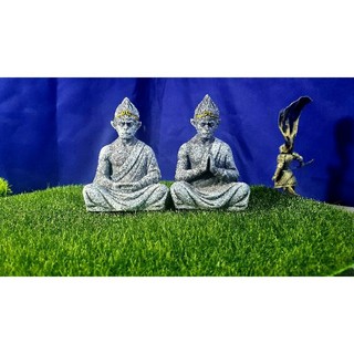 Tượng Phật Ngộ Không 10cm, trang trí tiểu cảnh , non bộ, bể cá...