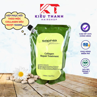 ✅[Sophia] HẤP PHỤC HỒI THẢO DƯỢC COLLAGEN SOPHIA 1500ML - HÀNG CHÍNH HÃNG 100%