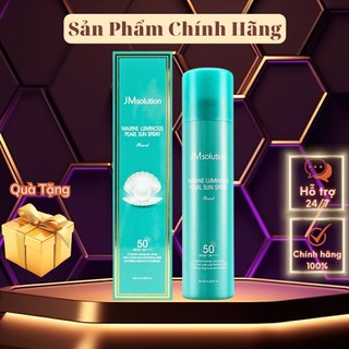 Xịt chống nắng toàn thân từ ngọc trai jm solution marine luminous pearl sun spray spf50+ 180ml - hcy