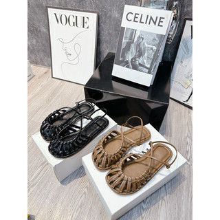 Giày sandals quai rọ đế bằng mùa hè quai mảnh cho nữ hot nhất