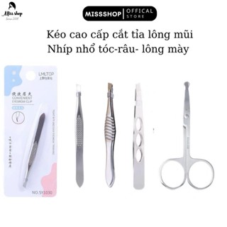 NHÍP VÀ KÉO CẮT TỈA NHỔ LÔNG MÀY -DÁN MÍ- LÔNG NÁCH - RÂU - LÔNG MŨI