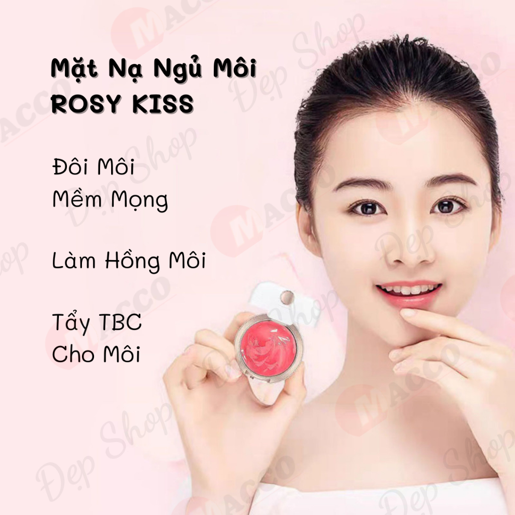 Mặt Nạ Ủ Môi Dưỡng Hồng KISS PONY Giúp Môi Căng Mọng - Mềm Mịn - Tẩy Da Chết Cho Môi | BigBuy360 - bigbuy360.vn