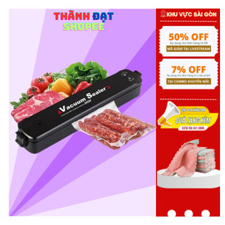 Máy Hút Chân Không Bảo Quản Thực Phẩm Gia Đình Đóng Gói Hàn Miệng Cao Cấp (GVQ Store)