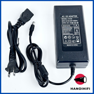 Nguồn Adapter 12V 10A Nguồn led , nguồn cho loa mạnh mẽ cắm điện trực tiếp (Dc 5.5x2.1mm)