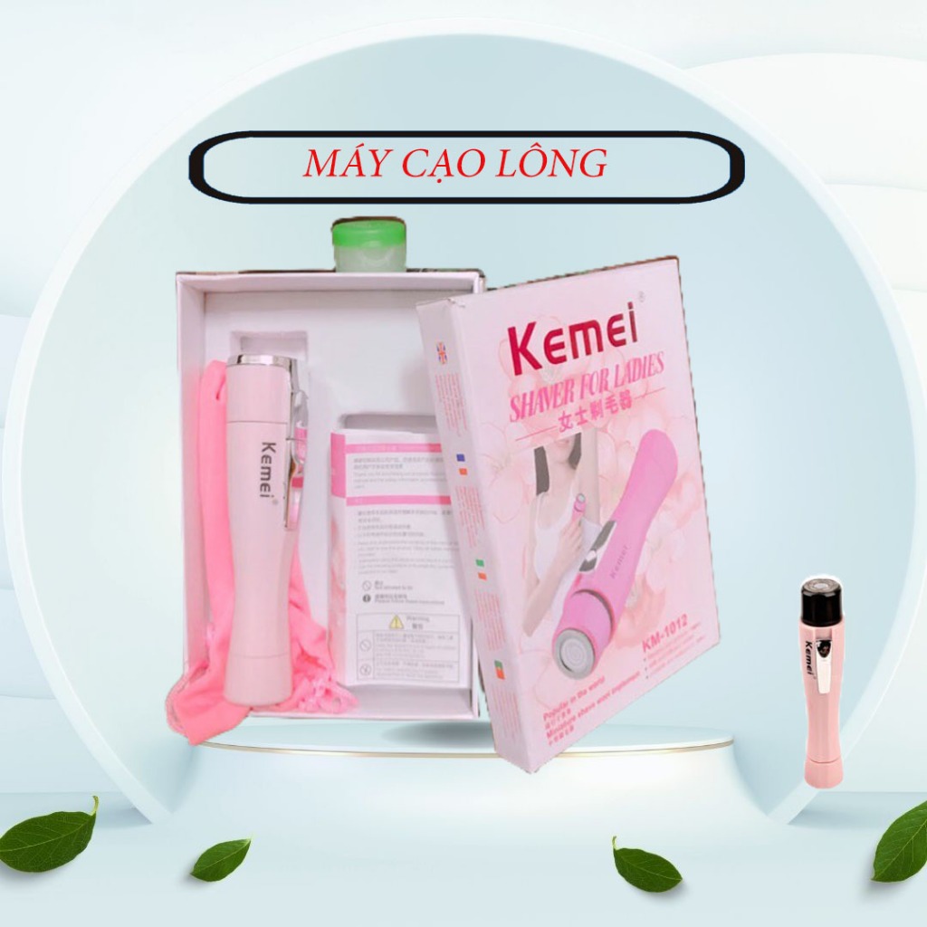 Máy Cạo Lông Nách Kemei KM-1012(bảo hành 3 tháng)
