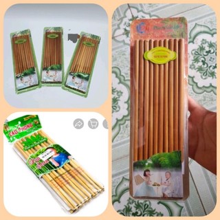 #Hàng Việt Nam# Đũa tre Cao Phong mộc vót tay hàng Việt Nam- đũa sấy khô khử trùng không mùi, hạn chế mốc - gắp ko trơn
