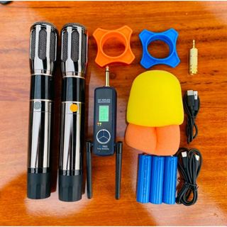 Micro Không Dây Karaoke SHURE SL980, Đa Năng Chuyên Dùng Cho Loa Kéo Amply, Chống Hú Rít Hát Nhẹ