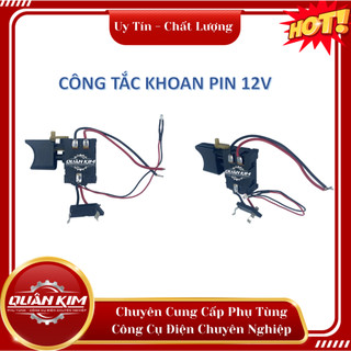 Công tắc máy khoan pin 12V