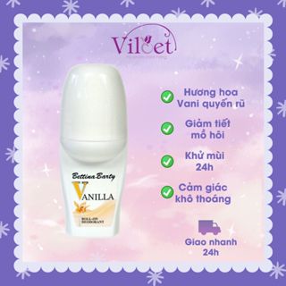Lăn & Xịt khử mùi Vanilla Đức 50ml hương vani, lăn nách hương thơm nước hoa nữ - Shop Viloet
