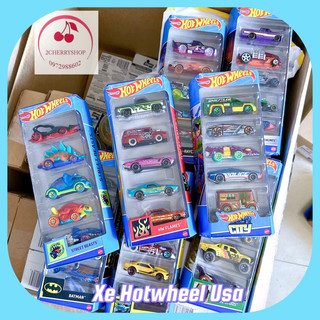 Bộ 5 -8 xe Hotwheels US