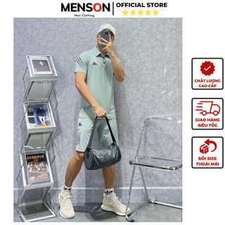 Đồ thể thao nam Adidas cao cấp thun lạnh chuẩn phom xịn đẹp Menson MH4-0216 Đồ bộ nam thể thao hàng hiệu mùa hè 2024