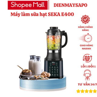 Máy làm sữa hạt SEKA E400 dung tích 1.75L 14 chức năng,máy xay nấu đa năng, làm sinh tố,sữa đậu nành