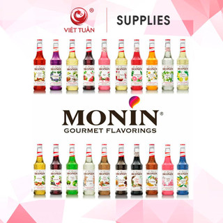 Siro monin tổng hợp các vị chai 720ml