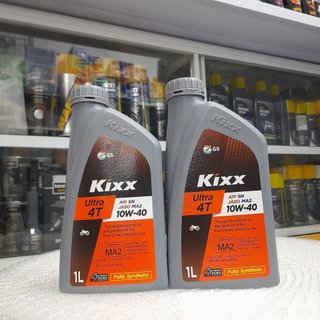 [Nhập khẩu Hàn Quốc] Nhớt Kixx Ultra 4T SN 10W40 1000ml