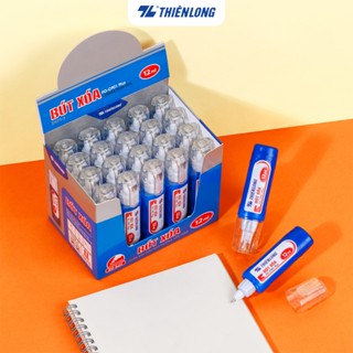 Hộp 20 cây Bút xoá Thiên Long Flexofice nhanh khô, che phủ tốt, không bị lem, nhòe FO-CP01 PLUS