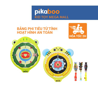 Đồ chơi phi tiêu nam châm từ tính hoạt hình ngộ nghĩnh Pikaboo, chất liệu vải cao cấp an toàn cho bé