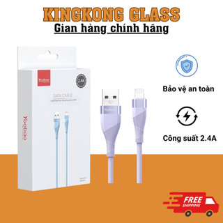  Cáp sạc nhanh YOOBAO 4015 hỗ trợ truyền tải dữ liệu nhanh chóng, công suất 2.4A, bọc thân cao su mềm chống giật