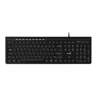 Bàn phím máy tính có dây genius slimstar 230 - hàng chính hãng