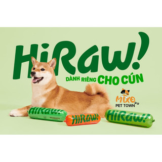 HIRAW - HI RAW DOG FOOD - Thịt Raw cho Chó - Mixo Pet Town