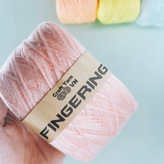 Sợi cotton bóng Fingering (Đủ bảng màu 01 - 95)