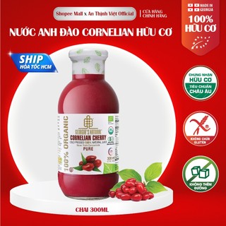 Nước Ép 100% Hữu Cơ Anh Đào Cornelian Tăng Cường Vitamin C - Georgia's Natural - 300ml