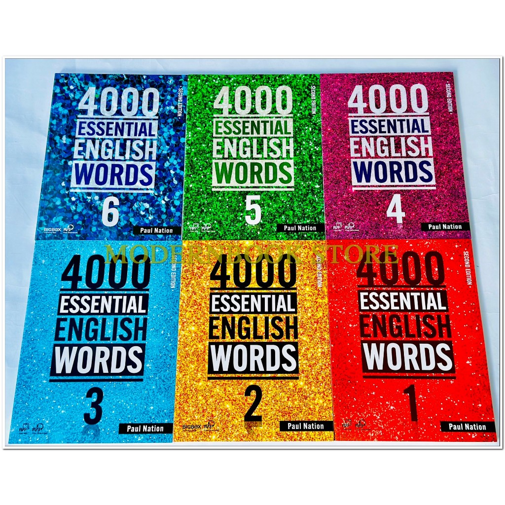 4000 essential english words - bản 2nd ( trọn bộ 6q nhập có file nghe + key)
