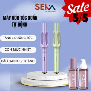 Máy uốn tóc làm xoăn xoay tự động SEKA bản Pro 360 độ hàng chính hãng  bảo hành 12 tháng