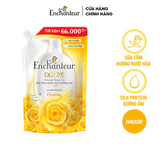  Túi Sữa tắm hương nước hoa Enchanteur Charming 640gr
