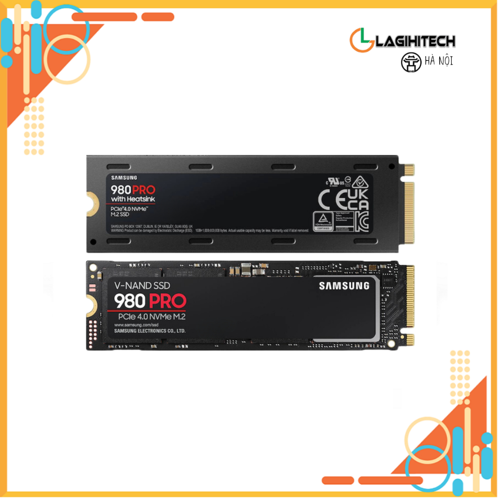 Ổ cứng SSD Samsung 980 Pro PCIe Gen 4.0 x4 NVMe V-NAND M.2 2280 250GB 500GB 1TB 2TB - Bảo hành 5 năm