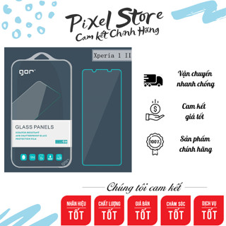 Kính cường lực Sony Xperia 1 Mark 1 2 3 4 5 Pro-I, Gor Chính hãng, kính trong suốt không viền.