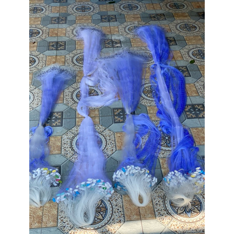 Lưới đánh cá 3 Màn dài 100m, Cao 2m, 1,5m, 1,2m,1m,60/70cm