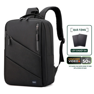 Balo laptop nam nữ đi học đi làm thời trang PADO 524 chống thấm nước chứa được laptop 15.6inch