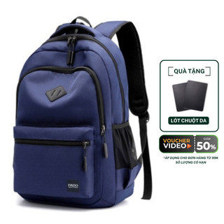Balo laptop công sở thời trang nam nữ Pado 702 đựng vừa laptop 15.6, thiết kế tinh tế nhiều ngăn