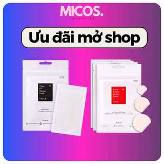 Miếng dán mụn cosrx acne pimple - clear fit master patch - cosrx đỏ/ đen