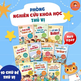 Sách: Combo Khoa Học Thú Vị  (Trọn Bộ 10 Cuốn)