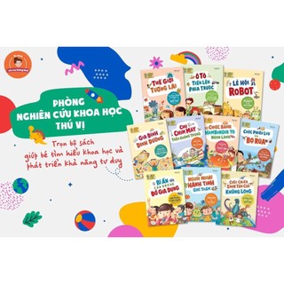 Sách: Combo Khoa Học Thú Vị  (Trọn Bộ 10 Cuốn)