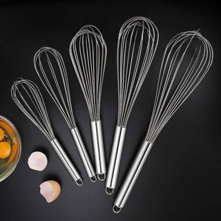 Phới lồng đánh trứng / bột bằng inox 25cm - 40cm