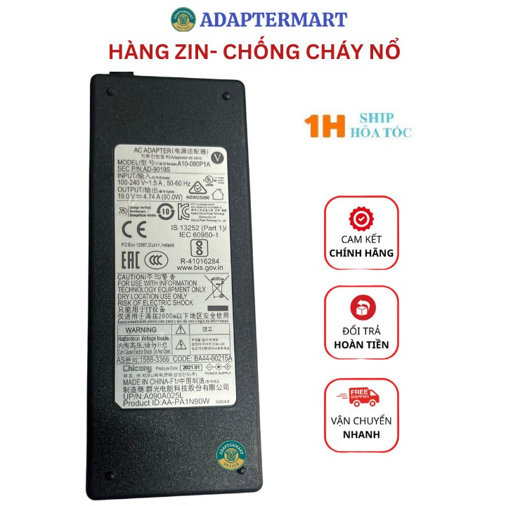 Sạc laptop NEC VERSA PRO W SERIES dùng cho nec VA45H/WS VA45J/WS